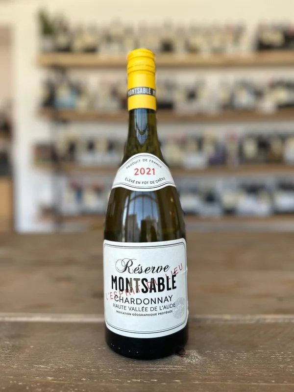Montsablé,ReserveChardonnay,IGPHauteValléedeL’Aude,France,2021