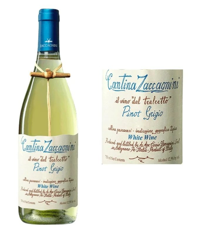 DAMAGEDLABEL:CantinaZaccagniniPinotGrigio2023(750ml)