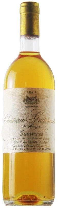 ChateauGuiteronde,1987SweetWine