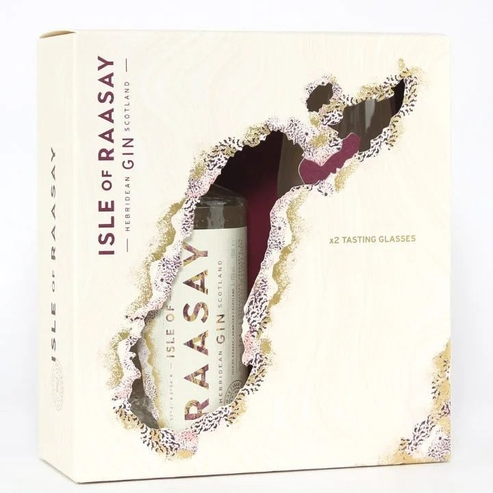 IsleofRaasayGinGiftPackinc.2xG&Tglasses(70cl,46%)