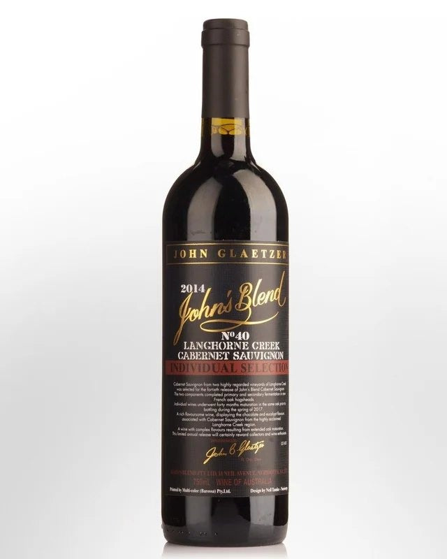 2014JohnGlaetzerJohn’sBlendNo.40CabernetSauvignon