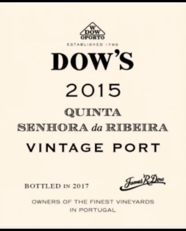 Dow’s,2015VintagePort