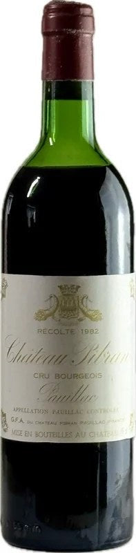 ChateauPibran,1982RedWine