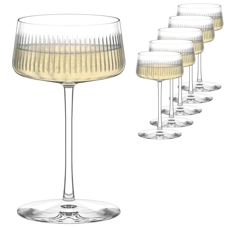 StolzleSohoBarChampagneSaucer/CocktailGlassGrandCru316ml–Setof6
