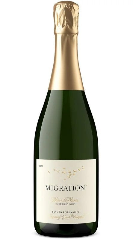 2021MigrationRussianRiverValleyBlancdeBlancsSparklingWineRunningCreekVineyard