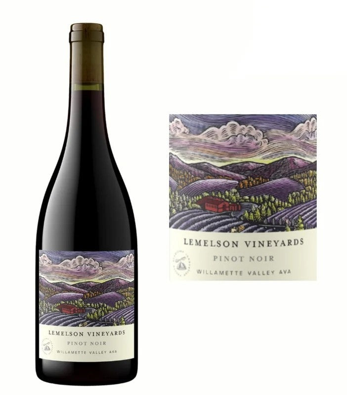 LemelsonVineyardsWillametteValleyPinotNoir2023(750ml)