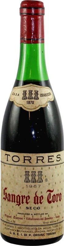 SangredeToro,1967RedWine
