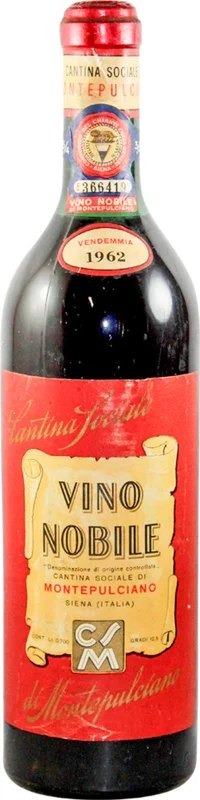 NobilediMontepulciano,1962RedWine