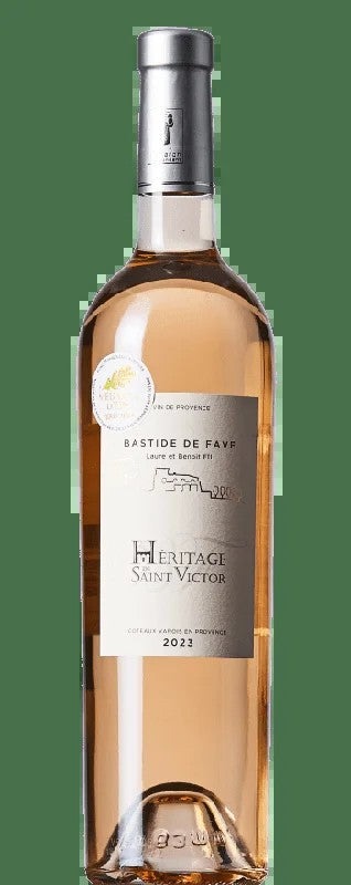 DomaineBastidedeFaveHéritagedeStVictorRosé2023