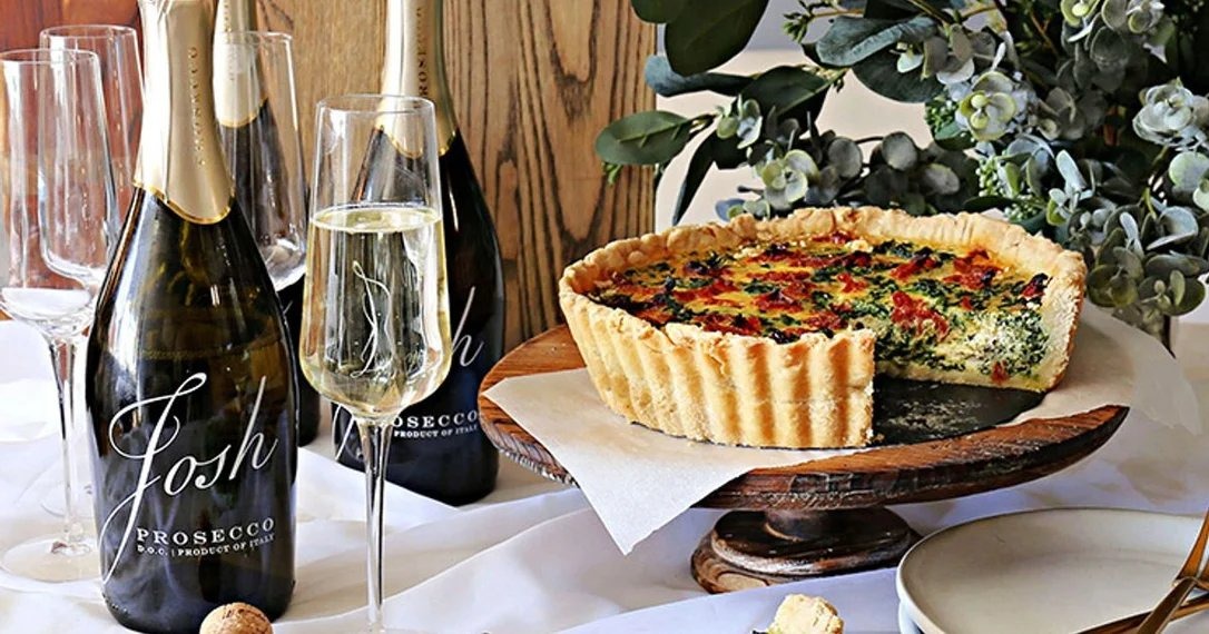 DeepDishGoatCheese,Spinach&Sun-DriedTomatoQuiche