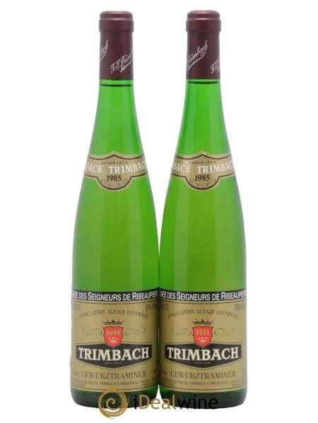 AlsaceGewurztraminerSeigneursdeRibeaupierreTrimbach(Domaine)1985