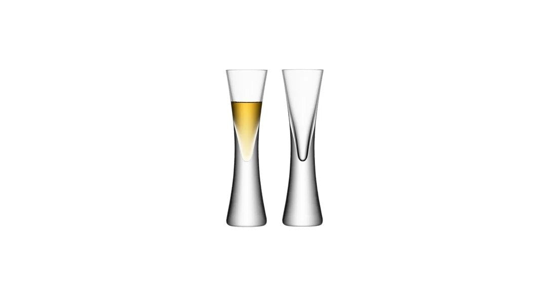 LSAMoyaLiqueur/VodkaGlasses–Clear50ml(Setof2)GiftBox
