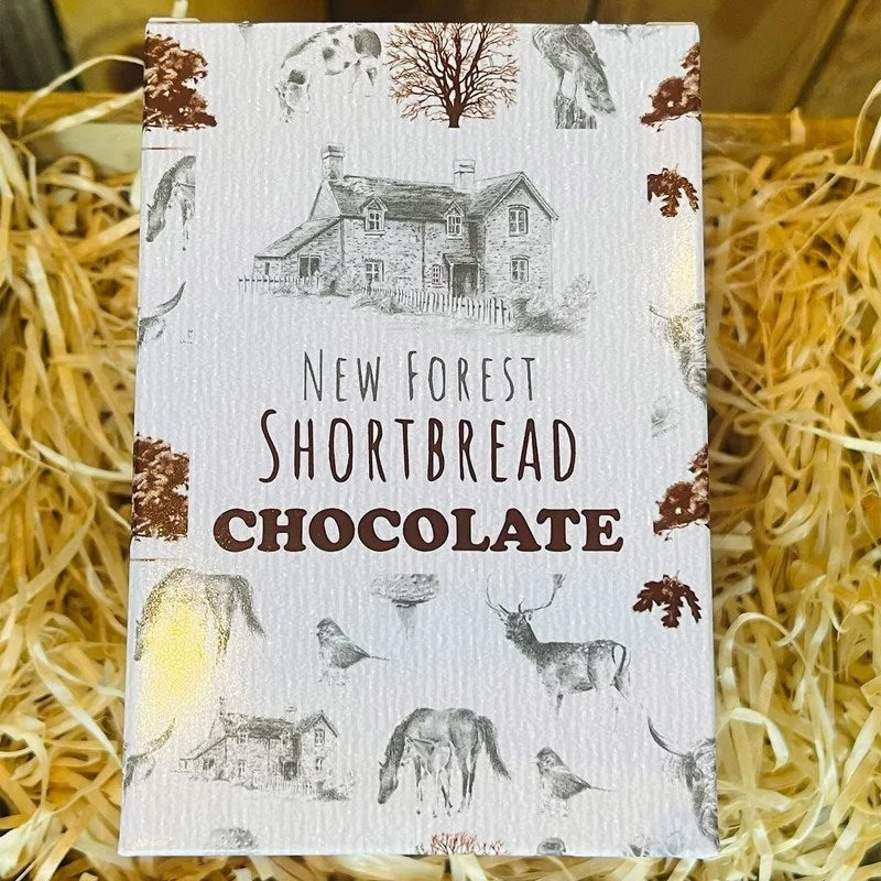 NewForestShortbreadChocolateShortbreadGiftbox140g
