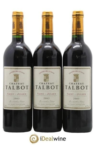 ChâteauTalbot4èmeGrandCruClassé2003