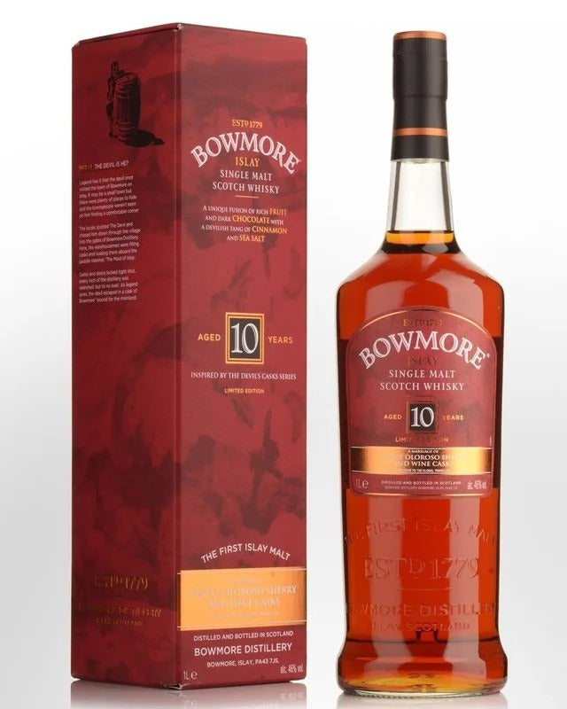 Bowmore10YearOldDevilSingleMaltScotchWhisky(1000ml)