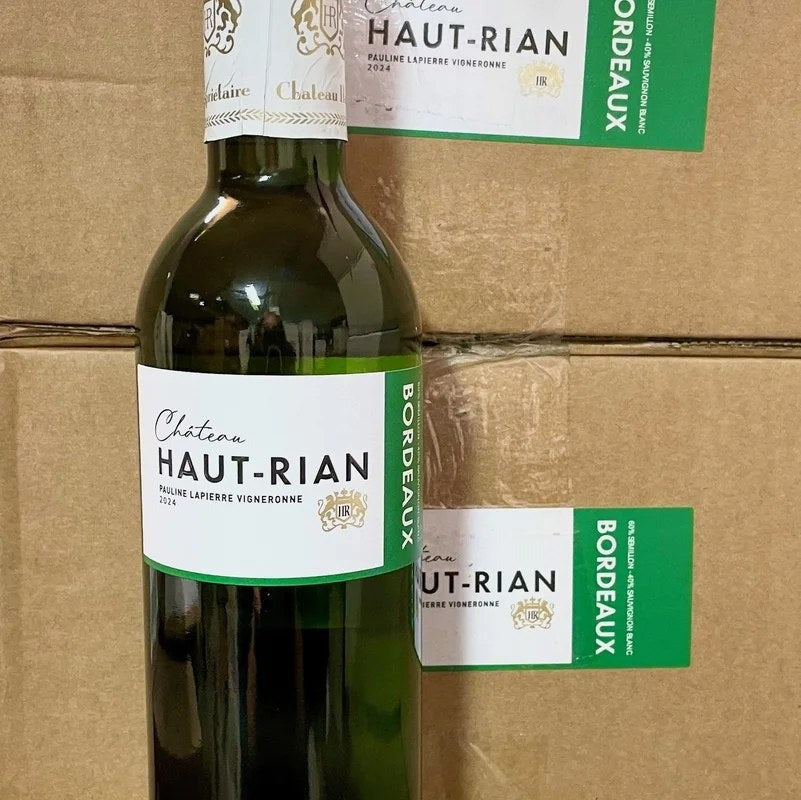 HalfBottle:ChateauHautRian2024,BordeauxBlanc