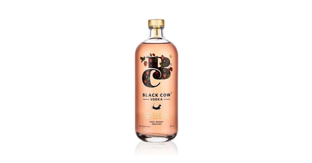 BlackCow&EnglishStrawberriesVodka70cl