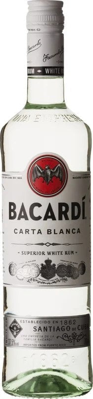 BacardiBacardiCartaBlancaRum70clNV