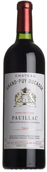 2005ChâteauGrand-PuyDucasse,CruClasséPauillac
