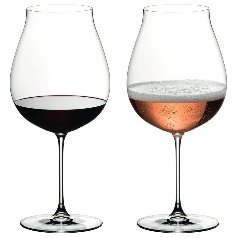 RiedelVeritasNewWorldPinotNoir/Nebbiolo/RoséChampagneGlass–Setof2–6449/67