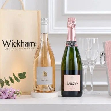 RoséWineandRoséChampagneGiftSet