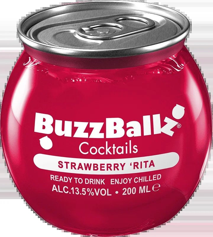 BuzzballzCocktailsStrawberry‘Rita20cl