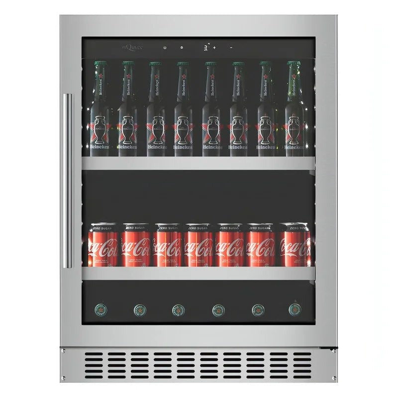 mQuvée–600mm–UndercounterDrinksFridge–BeerServer60–StainlessSteel