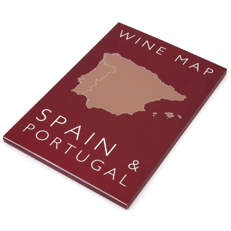 DeLong’sWineMapoftheIberianPeninsula(Spain&Portugal)–BookshelfEdition