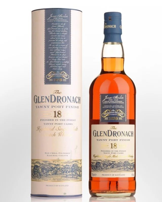GlendronachTawnyPortFinish18YearOldSingleMaltScotchWhisky(700ml)