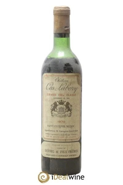 ChâteauCosLabory5èmeGrandCruClassé1970