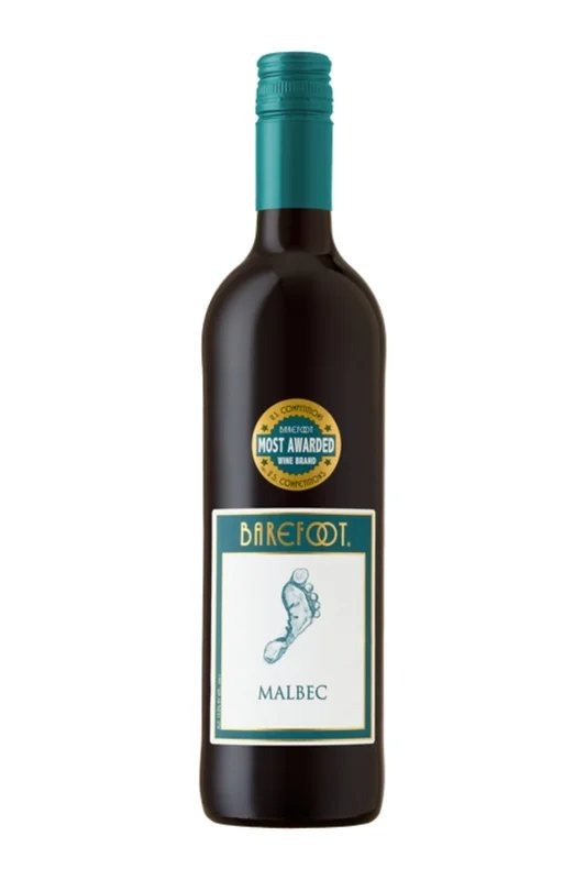 DAMAGEDLABEL:BarefootMalbec(750ml)