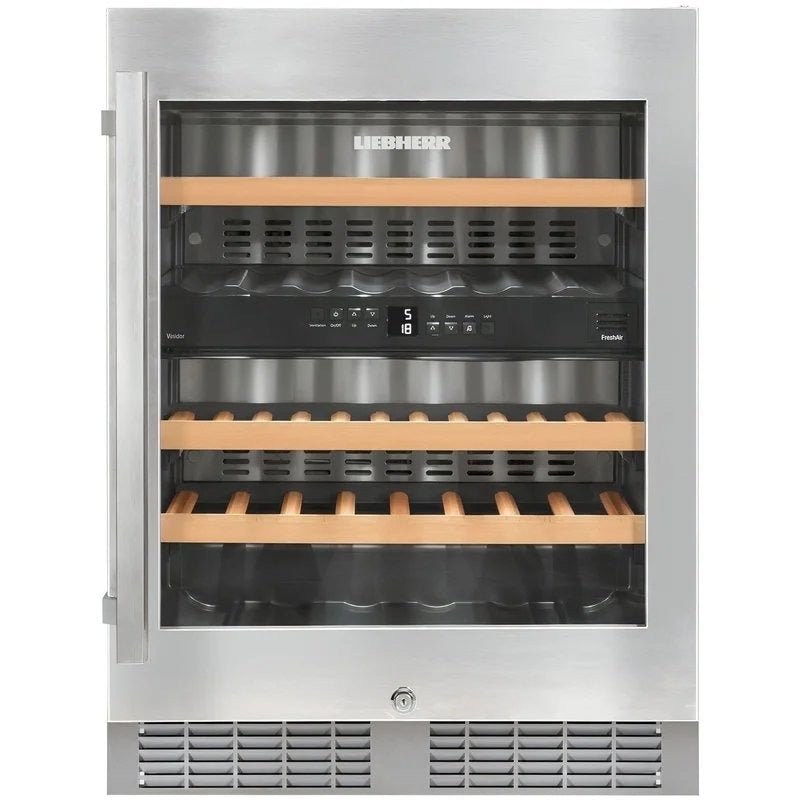 Liebherr–600mmDualZone–34Bottle–WineCooler–UWTes1672
