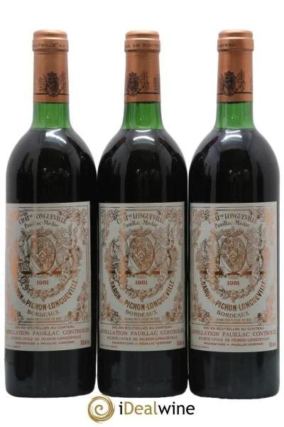 PichonLonguevilleBaron2èmeGrandCruClassé1981