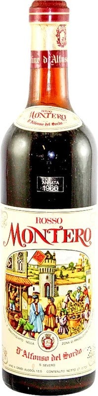 RossoMontero,1966RedWine