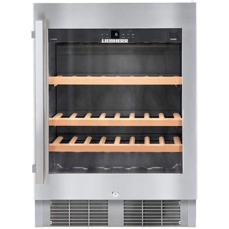 Liebherr–GrandCru–600mm–46Bottle–UndercounterWineCooler–UWKes1752