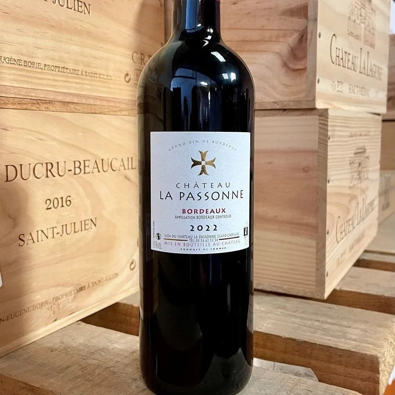 ChateauLaPassonne2022BordeauxRouge