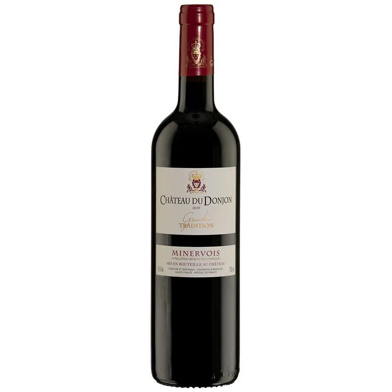 MinervoisGrandeTradition|ChâteauduDonjon|Grenache,Syrah,Carignan|Minervois,Languedoc|France
