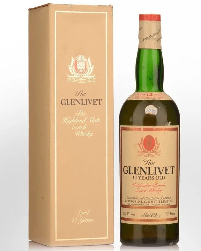 Glenlivet12YearOldUnblendedAllMaltScotchWhisky(262/3Fl.Ozs)