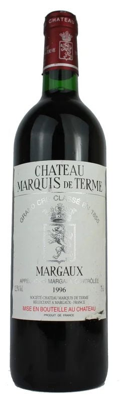 ChateauMarquisdeTerme,1996RedWine