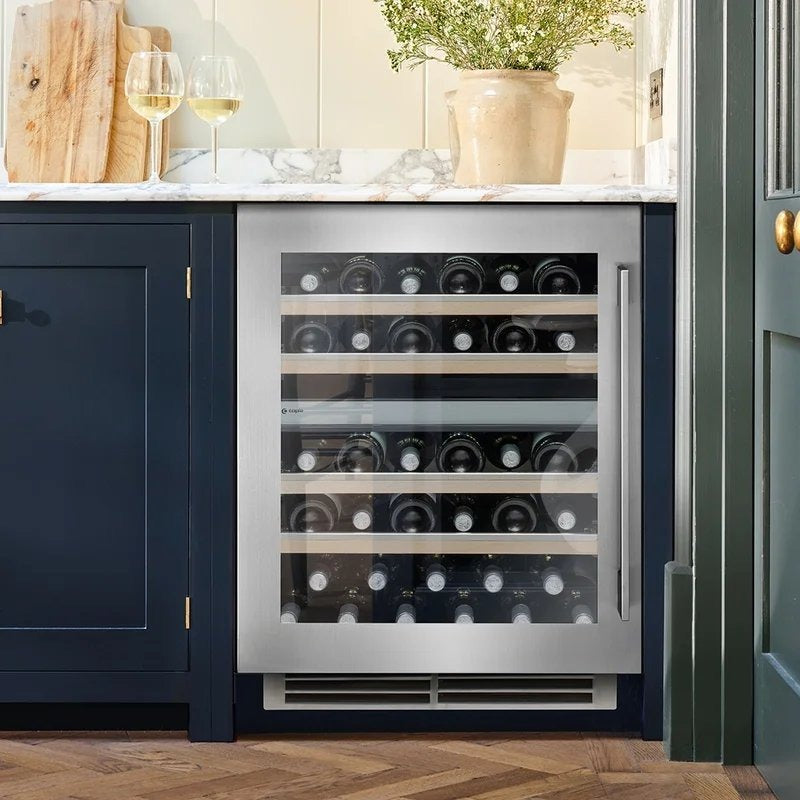 CapleSensePremium44Bottle2TemperatureUndercounterWineCabinet–StainlessSteelWi6150