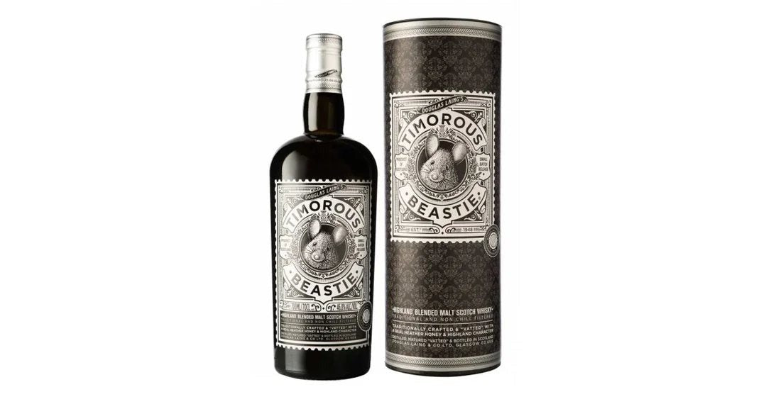 DouglasLaingTimorousBeastieWhiskyGiftTube70cl