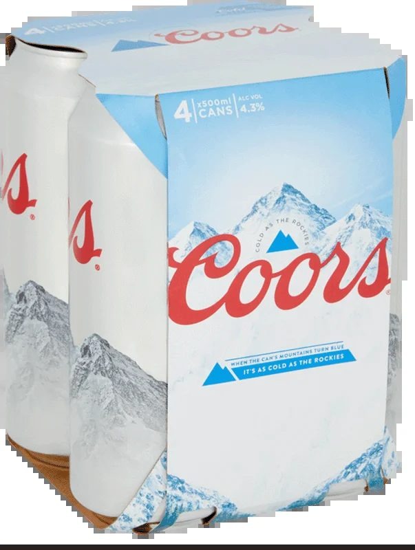 Coors4Pack(50clCans)