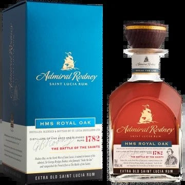 Rum–AdmiralRodney–HMSRoyalOak–PresentationCase