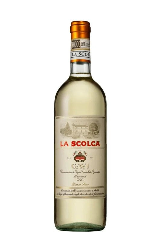 DAMAGEDLABEL:LaScolcaGaviWhiteLabel2022(750ml)