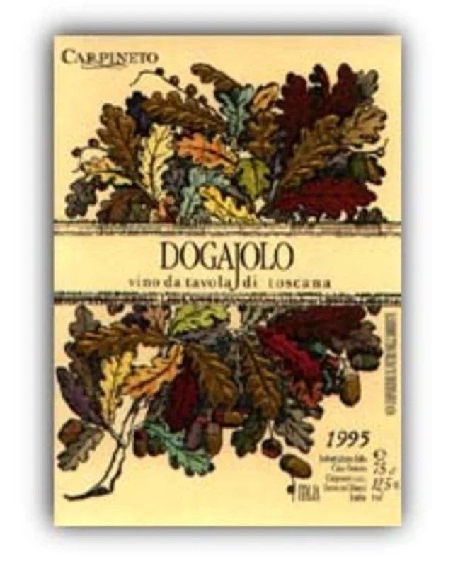 1995CarpinetoDojajoloVinodaTavoladiToscana