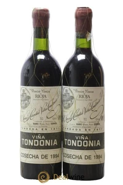 RiojaGranReservaVinaTondoniaR.LopezdeHeredia1994