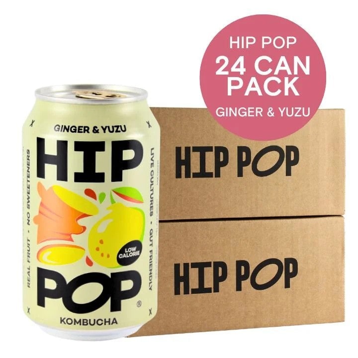 HipPopBundle,GingerYuzuKombucha24x330mlPack