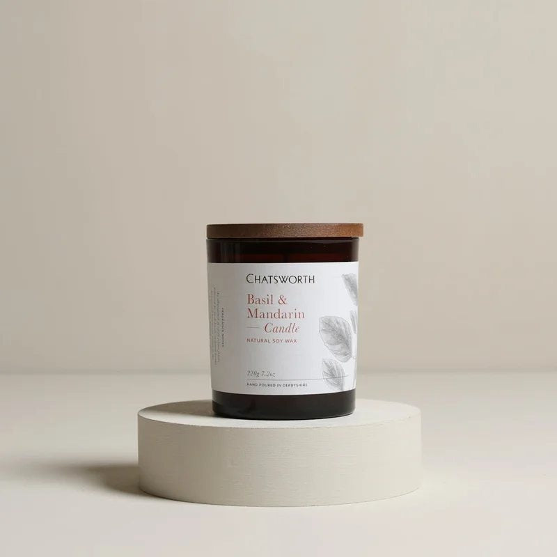Basil&MandarinCandle220g