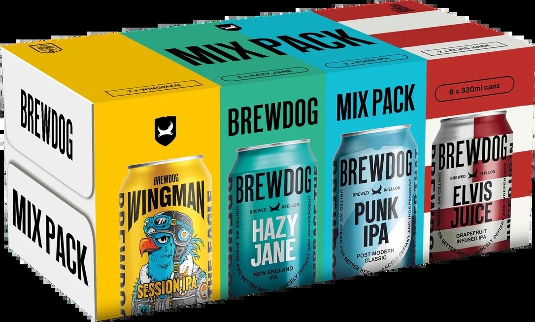 BrewdogMixedIPAs8pack33clCans