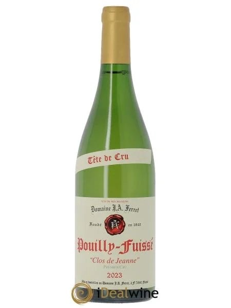 Pouilly-FuisséTêtedeCruClosdeJeanneJ.A.Ferret(Domaine)2023